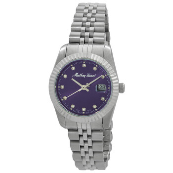 Mathy III Quartz Purple Dial Watch D810APU