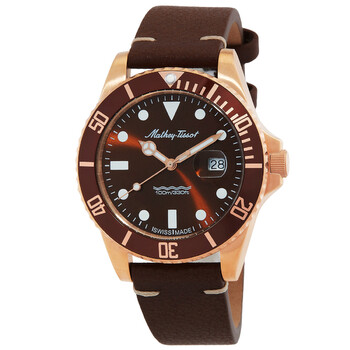 Mathy Vintage Bronze Quartz Brown Dial Watch H901BZLM