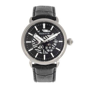 Mattias Automatic Black Dial Watch HR8402