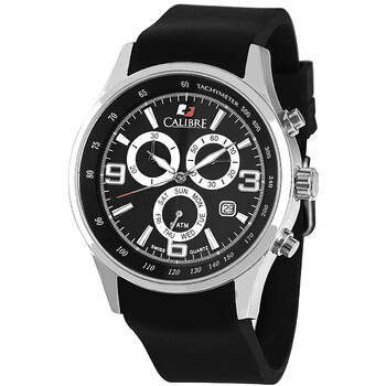 Mauler Grey Dial Chronograph Black Rubber Watch SC4M104007