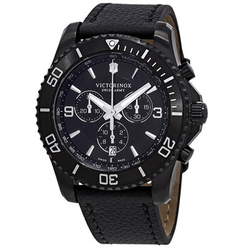 Maverick Chronograph Black Dial Watch