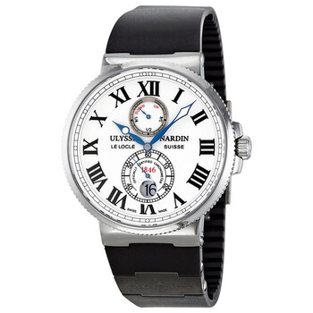 Maxi Marine Chronometer White Dial Watch