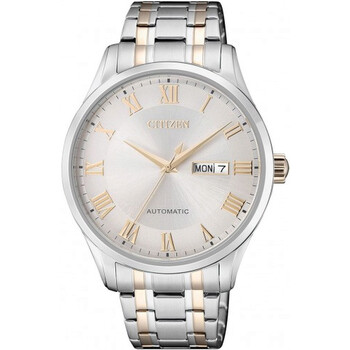 Mechanical Automatic Silver Dial Twotone Watch NH836683A