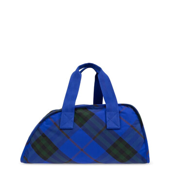 Medium Shield Check Pattern Duffle Bag