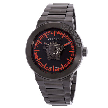 Medusa Infinite Quartz Gunmetal Dial Watch VE7E00723