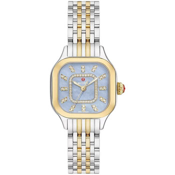Meggie Quartz Diamond Blue Dial Watch MWW33B000015