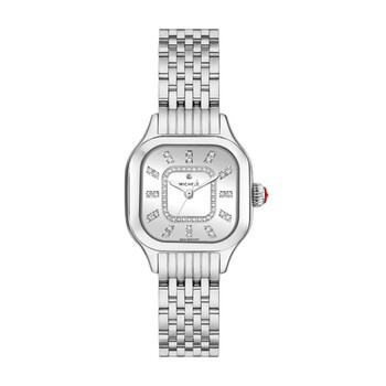 Meggie Quartz Diamond Silver Dial Watch MWW33B000012