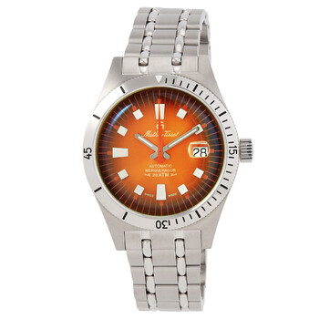 Mergulhador Automatic Orange Dial Watch MRG3