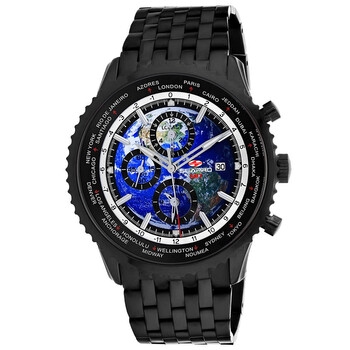 Meridian World Timer GMT Blue Dial Watch SP7322