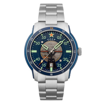 Mig21 Automatic Blue Dial Watch CP710122