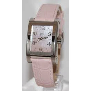 Miles Mother of Pearl Dial Stainless Steel Pink Leather Watch 56175264058LS