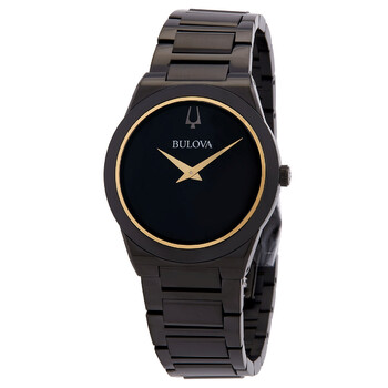 Millennia Quartz Black Dial Watch 98A313