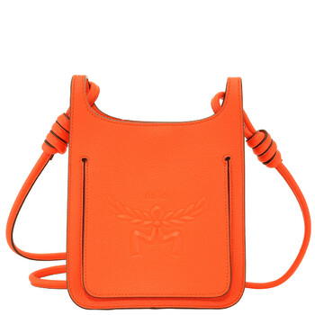 Mini Himmel Hobo Crossbody Bag  Orange