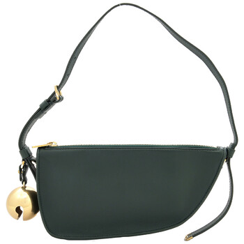 Mini Shield Leather Bell Charm Shoulder Bag