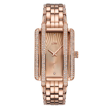 Mink Rose Dial 18kt Rose Goldplated Watch J6358C