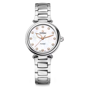 Miss Lovely Automatic Mother of Pearl Dial Watch 23978S622