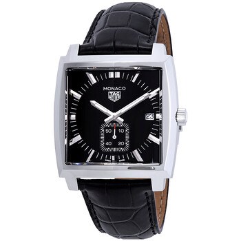 Monaco Black Dial Watch WAW131A.FC6177