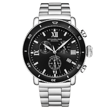 Monaco Chronograph Quartz Black Dial Watch M17994