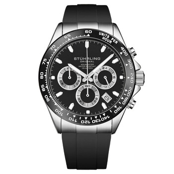 Monaco Chronograph Quartz Black Dial Watch M18212