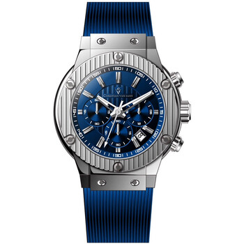 Monarchy Chronograph Quartz Blue Dial Watch CV8142
