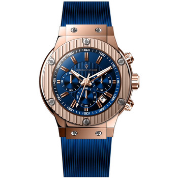 Monarchy Chronograph Quartz Blue Dial Watch CV8148