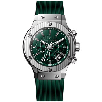 Monarchy Chronograph Quartz Green Dial Watch CV8143