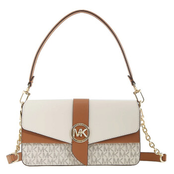 Monogram Print Shoulder Bag