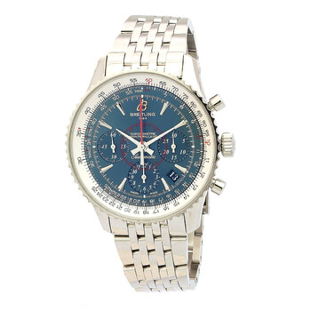 Montbrillant 01 Blue Dial Stainless Steel Automatic Watch AB0130C5C894SS