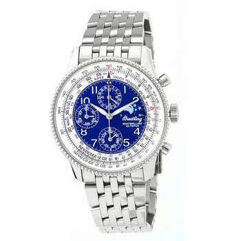 Montbrilliant Olympus Chronograph Automatic Chronometer Blue Dial Watch A1935012C667.442A