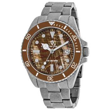 Montego Vintage Quartz Brown Dial Watch CV5101B