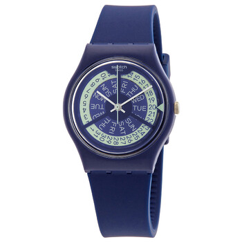 Monthly Drops Quartz Blue Dial Watch GN727