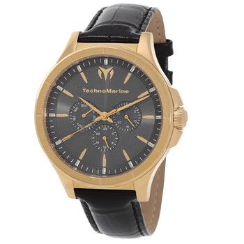 MoonSun DateDay Quartz Charcoal Dial Watch TM822029