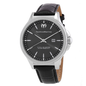 MoonSun Date Quartz Charcoal Dial Watch TM822011