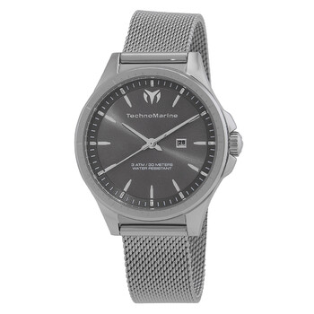MoonSun Date Quartz Charcoal Dial Watch TM822033