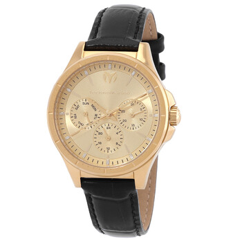 MoonSun Quartz Gold Dial Watch TM822060