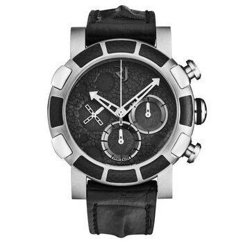 Moon DustDna Chronograph Automatic Black Dial Watch RJ.MD.CH.101.10