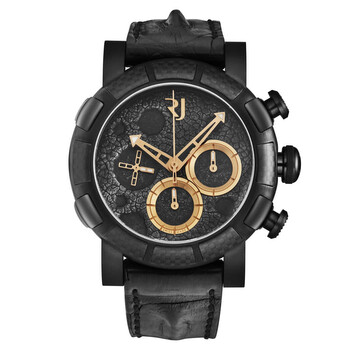Moon DustDna Chronograph Automatic Black Dial Watch RJ.MD.CH.103.20