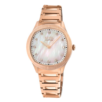Morcote Diamond Mother of Pearl Dial Watch 10051B