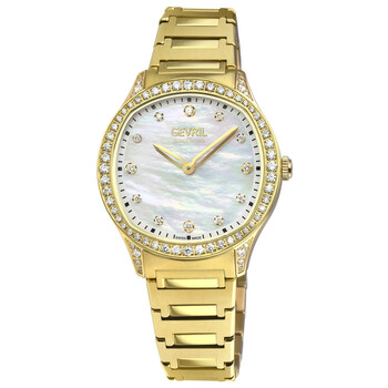 Morcote Diamond Mother of Pearl Dial Watch 10221B