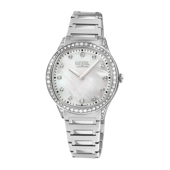 Morcote Diamond Mother of Pearl Dial Watch 10241B