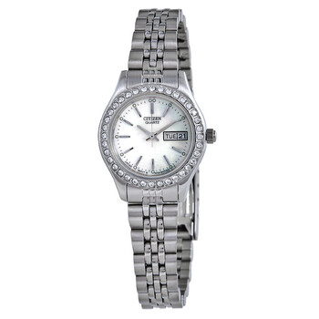 Mother of Pearl Dial Quartz Watch EQ053051D