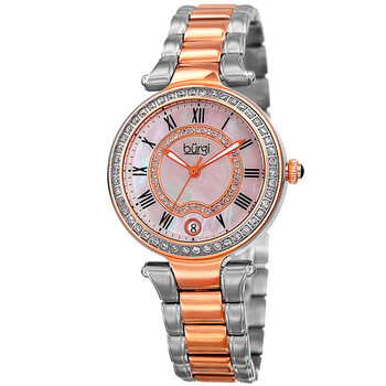 Mother of Pearl Dial Twotone Watch BUR165TTR