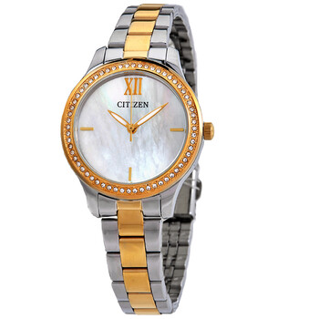 Mother of Pearl Dial Twotone Watch EL308450D