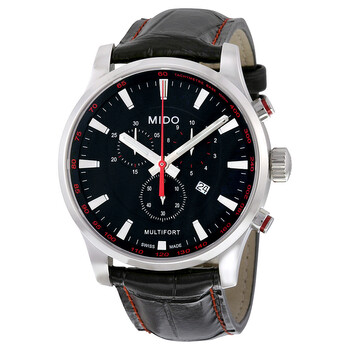 Multifort Chronograph Black Dial Watch M0054171605120