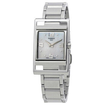 MyT Open Steel Mother of Pearl Dial Watch T032.309.11.117.00