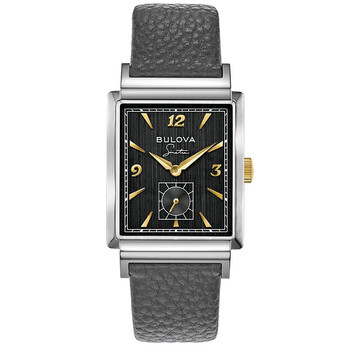 My Way Quartz Black Dial Watch 98A261