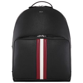 Mythos Vertical Stripe Leather Backpack
