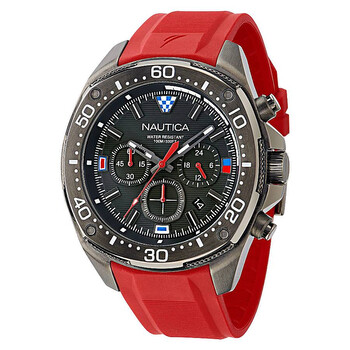 NCT Blue Sail Chronograph Quartz Black Dial Watch NAPBSF409