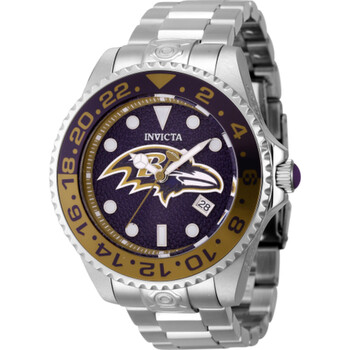 NFL Baltimore Ravens Automatic Purple Dial Watch