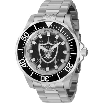 NFL Las Vegas Raiders Black Dial Watch